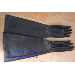 XZ-65噴砂手套，光面橡膠手套，噴砂專用手套